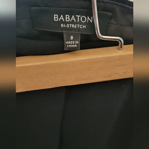 Balaton bi stretch (Aritzia) classic black pants (size 8) - Picture 3 of 4